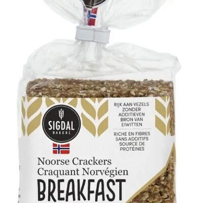 Norwegian breakfast crunchy bread, 240 g