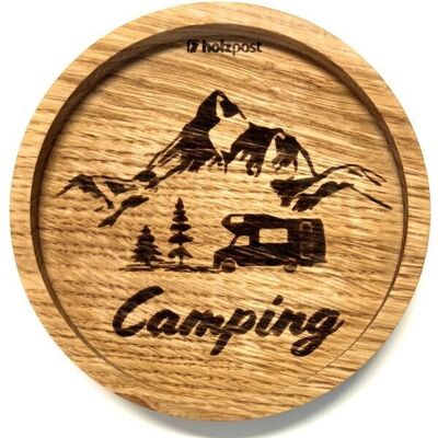 Sous-verre « Camping »