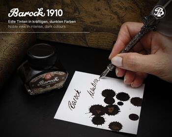 Encre d'écriture baroque 1910 terre d'ombre 30 ml 3