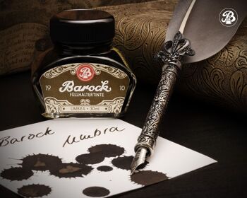 Encre d'écriture baroque 1910 terre d'ombre 30 ml 5