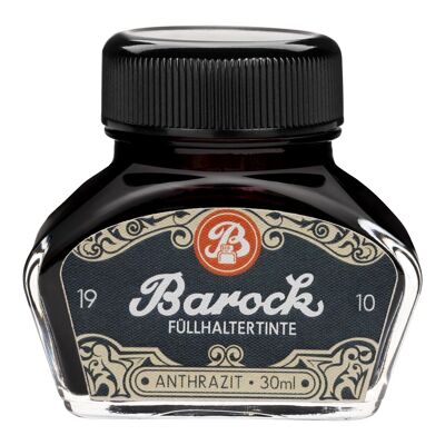 Baroque 1910 writing ink anthracite 30 ml