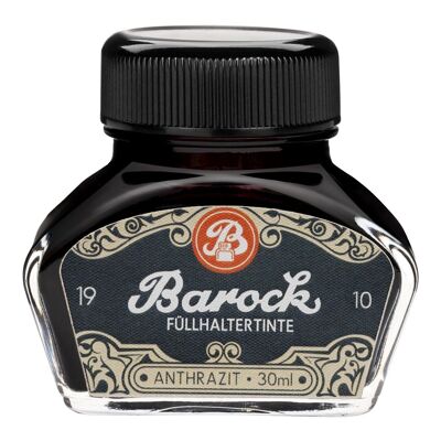 Barock 1910 Schreibtinte Anthrazit 30 ml