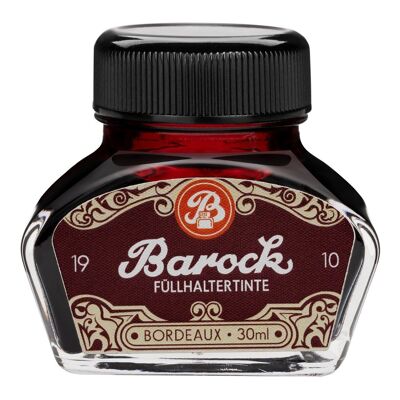 Encre d'écriture baroque 1910 Bordeaux 30 ml