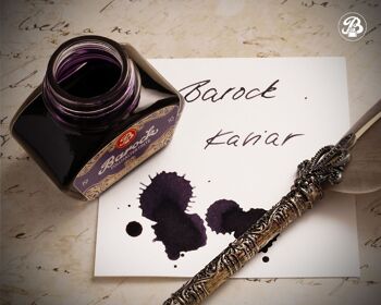 Encre d'écriture baroque 1910 caviar 30 ml 4