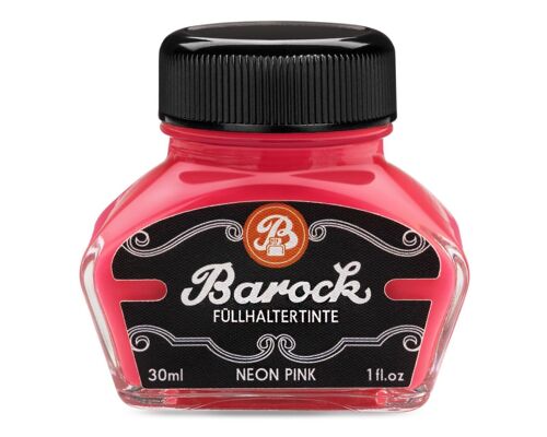 Barock Schreibtinte Neon Pink, 30ml