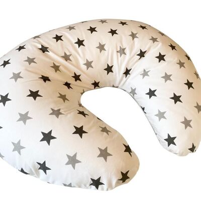 Coussin d'allaitement 4 en 1 Silver Twinkle