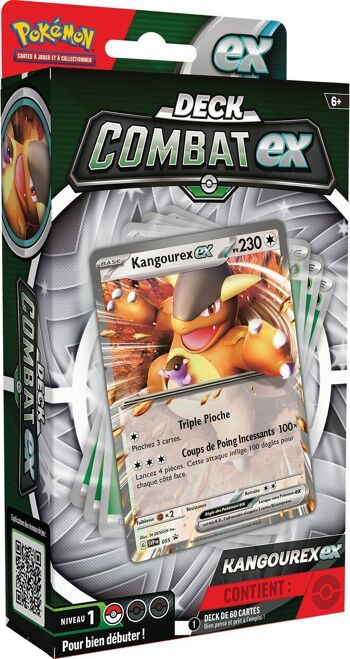 Deck de Combat Pokémon Amphinobi ou Kangourex 2