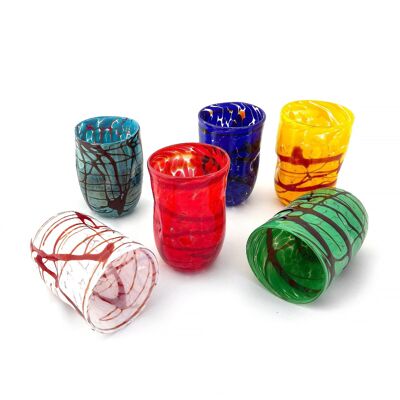 SPECIAL EDITION glasses, in Murano glass - TIZIANO