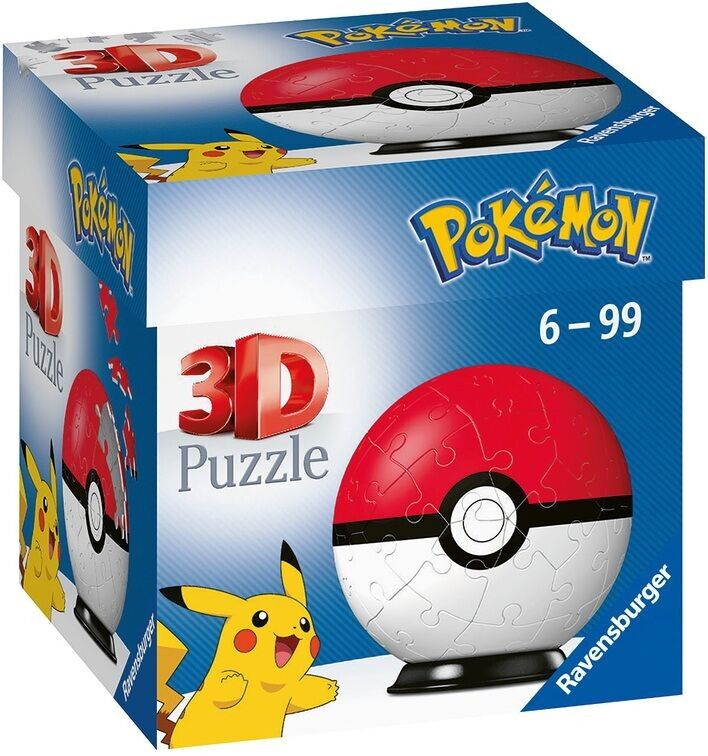 Puzzle 3D 54 Piezas Pokébola