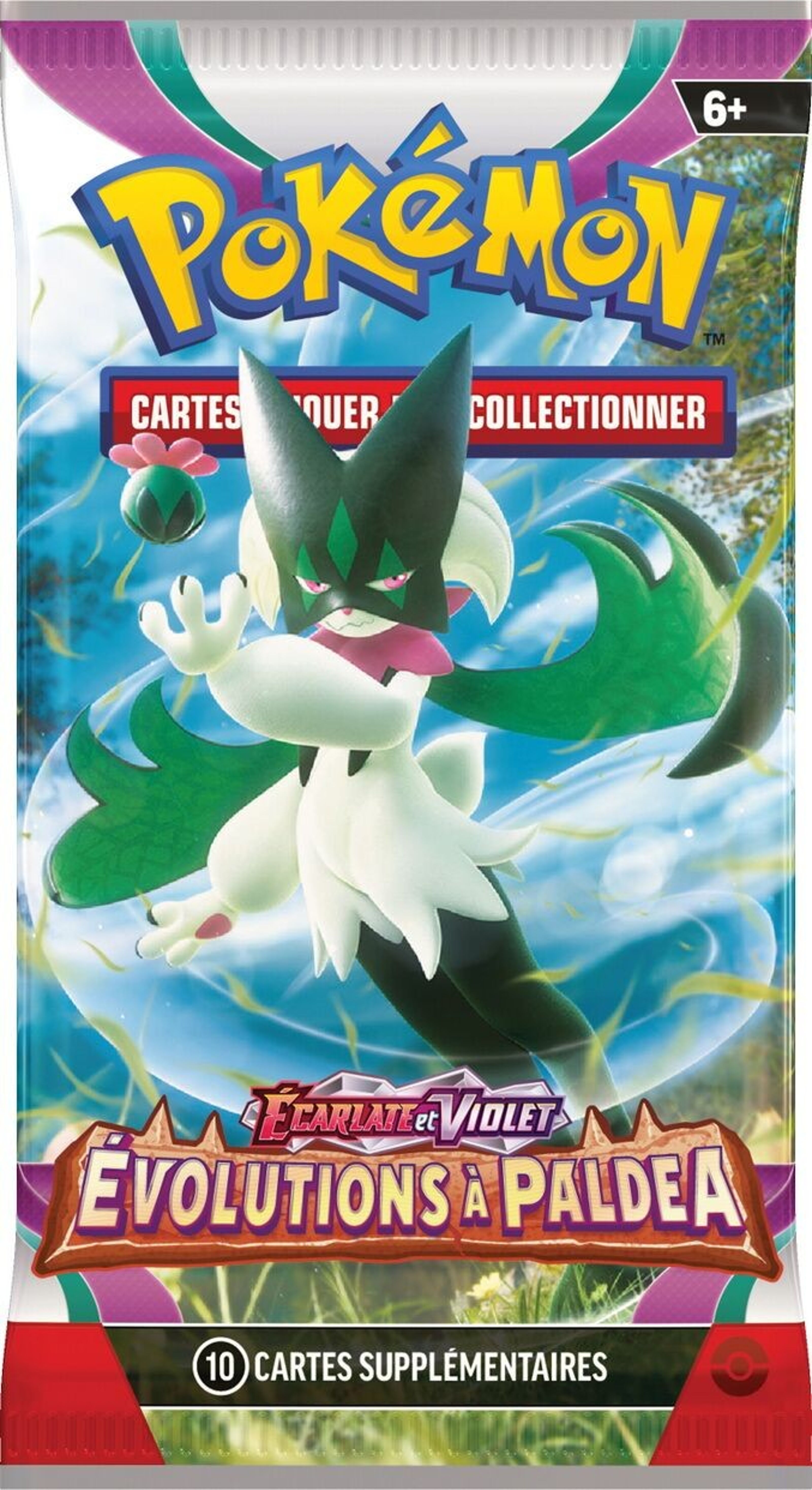 [FR] Pokémon Pack Loisir de 3 cartes EV02 Evolutions à Paldea