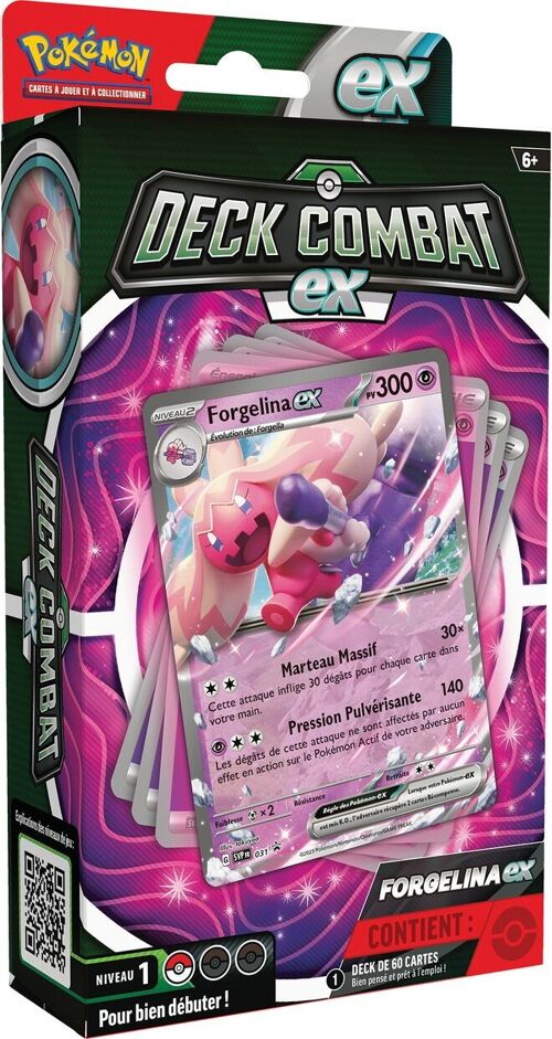 Deck de Combat Pokémon Baojian ou Forgelina