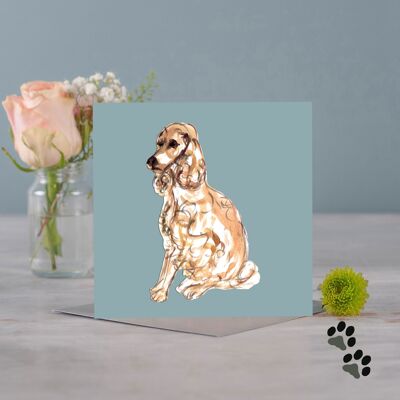 Simply Spaniel Greeting Card