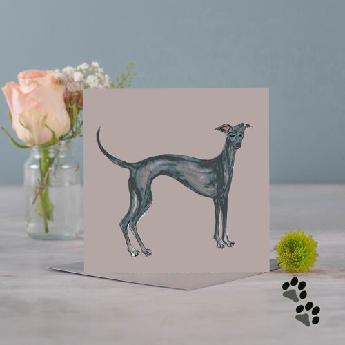 Simply Greyhound Greeting Card