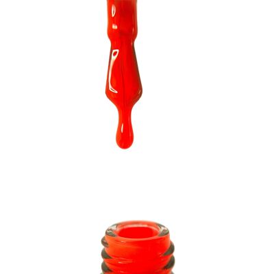 Orange Neon Semi-permanenter Nagellack – 8 ml