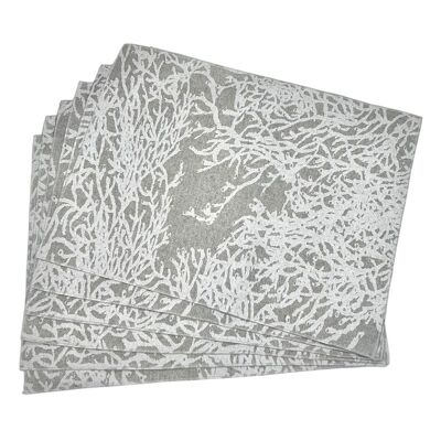 Mantel individual “Caledonia” blanco