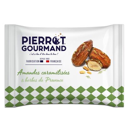 Les Pépites – 45-g-Beutel mit karamellisierten Mandeln und Kräutern der Provence