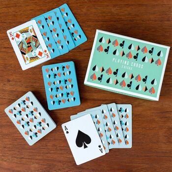 Boîte de cartes à jouer (deux jeux) 5
