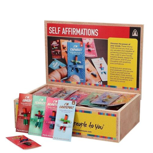 Worry doll - Self affirmations (assorted)