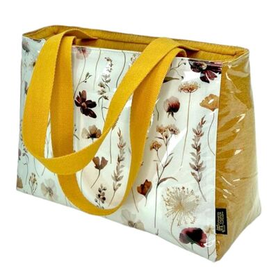 Insulated bag L, “Bohème” mustard