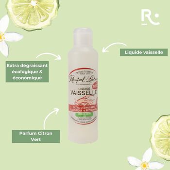 Liquide vaisselle Citron vert 1L 3