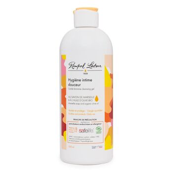 Gel hygiène intime douceur certifié bio 500ml - Cosmos Organic - BIOGELINT500P 3