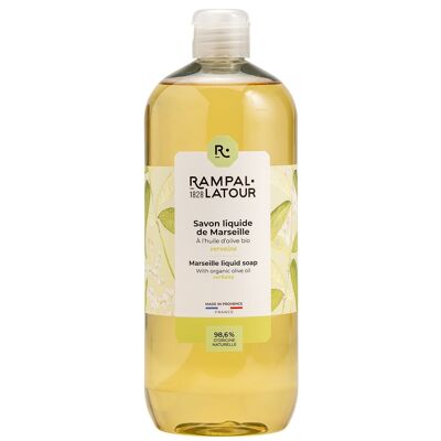 Liquid Marseille soap Verbena 1L