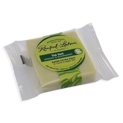 Mini jabón extragraso de té verde 25g - S25THEVERTP