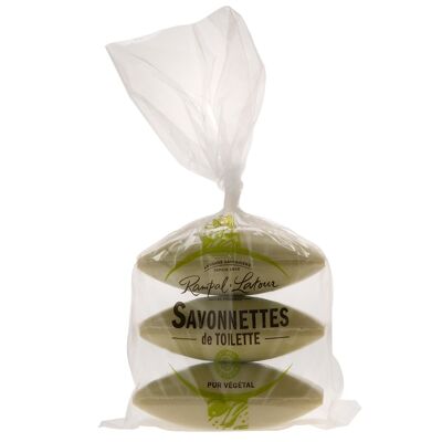 Superfette Olivenöl-Seifenstücke 3x150g