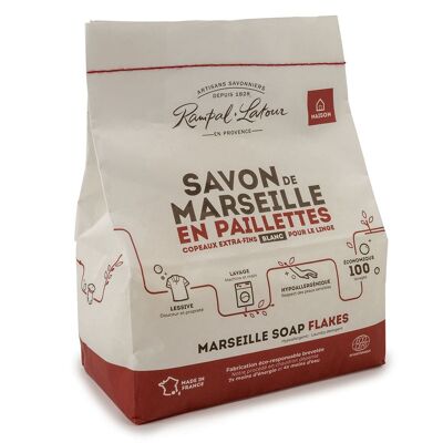 Copeaux de savon de Marseille aux huiles végétales pour le linge 750g - Ecodétergent