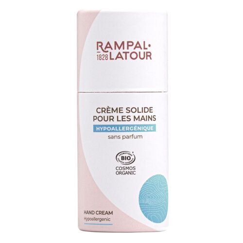 Crème solide pour les mains Hypoallergénique 27g - Cosmos Organic