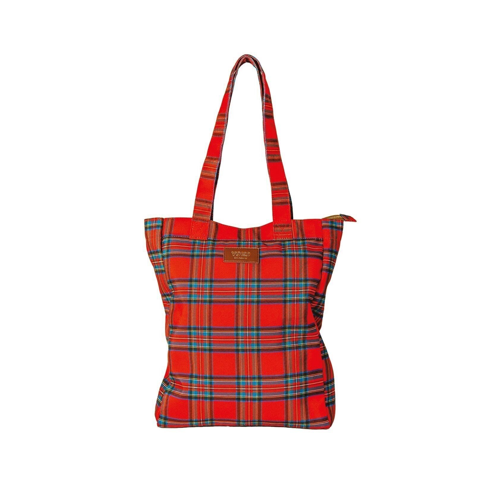 Borsa tote - Tartan