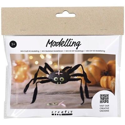 Kit DIY modelage - Décorations d'Halloween - Araignée