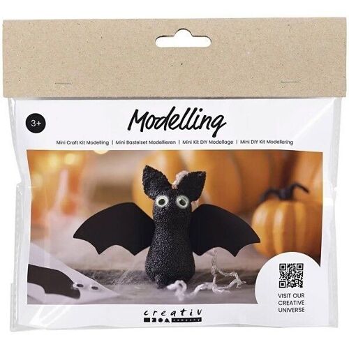 Kit DIY modelage - Décorations d'Halloween - Chauve-souris