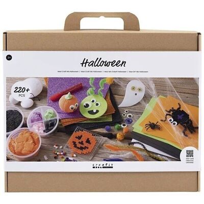Kit DIY décorations d'Halloween - Mix créatif - 220 pcs