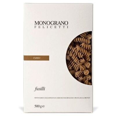 Organic Farro Fusilli, 500g