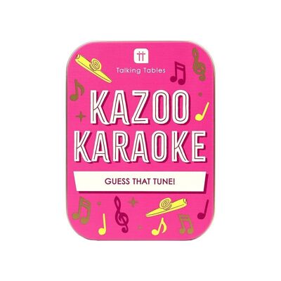 Du plaisir dans une boîte de conserve - Jeu de karaoké Kazoo