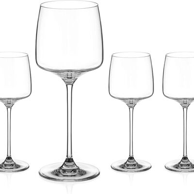 Verres à vin Diamante Hollywood - Lot de 4