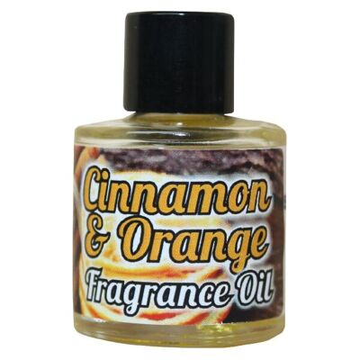 Aceite aromático de canela y naranja