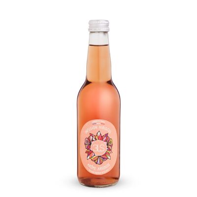 Bebida finamente espumosa Hibiscus & Argouse 33 cl