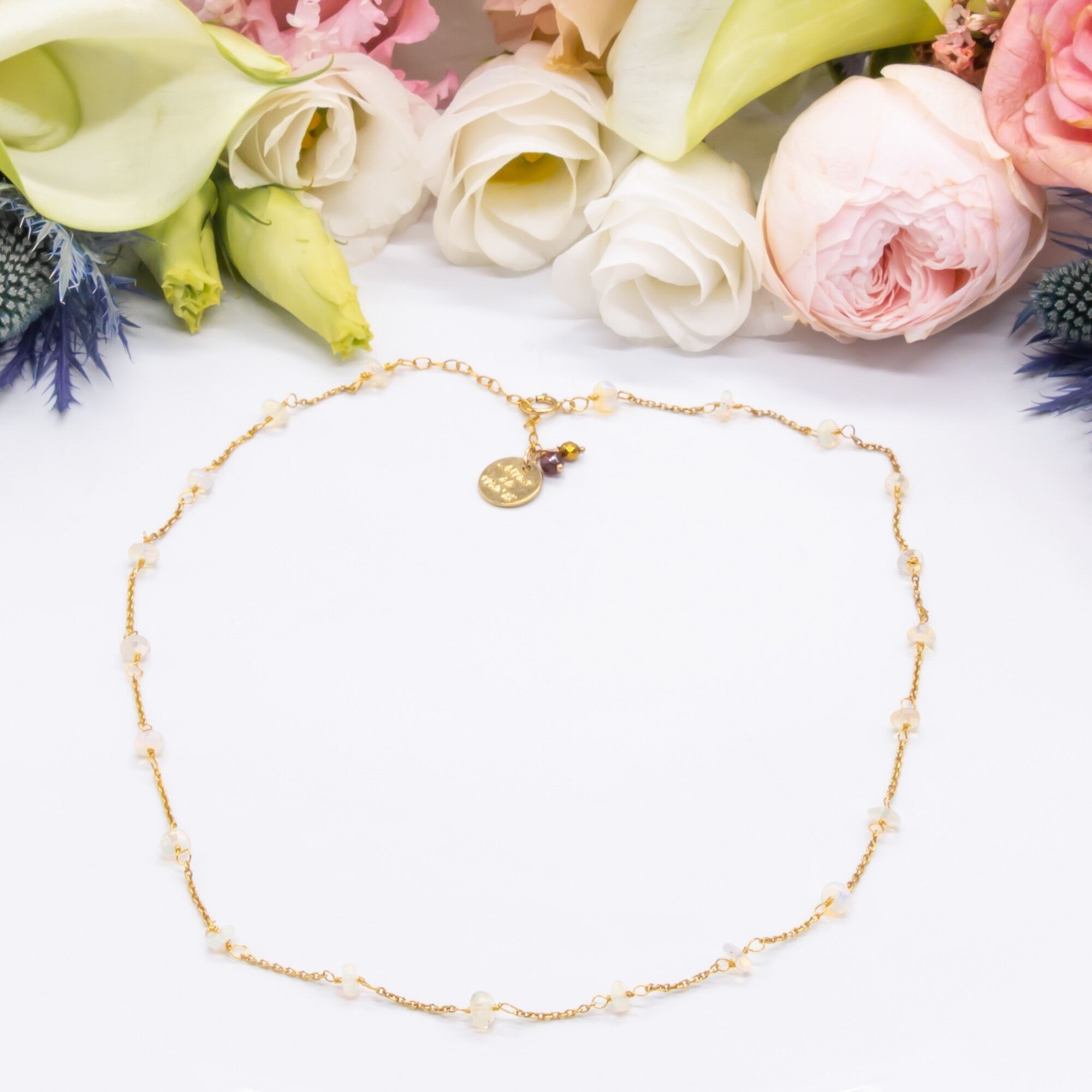 Collana Collezione Rosario: opale etiope