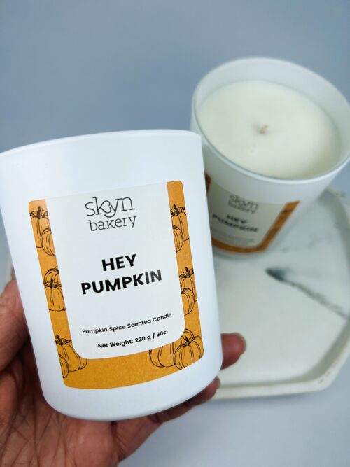 Hey Pumpkin - Pumpkin Spice Scented Candle