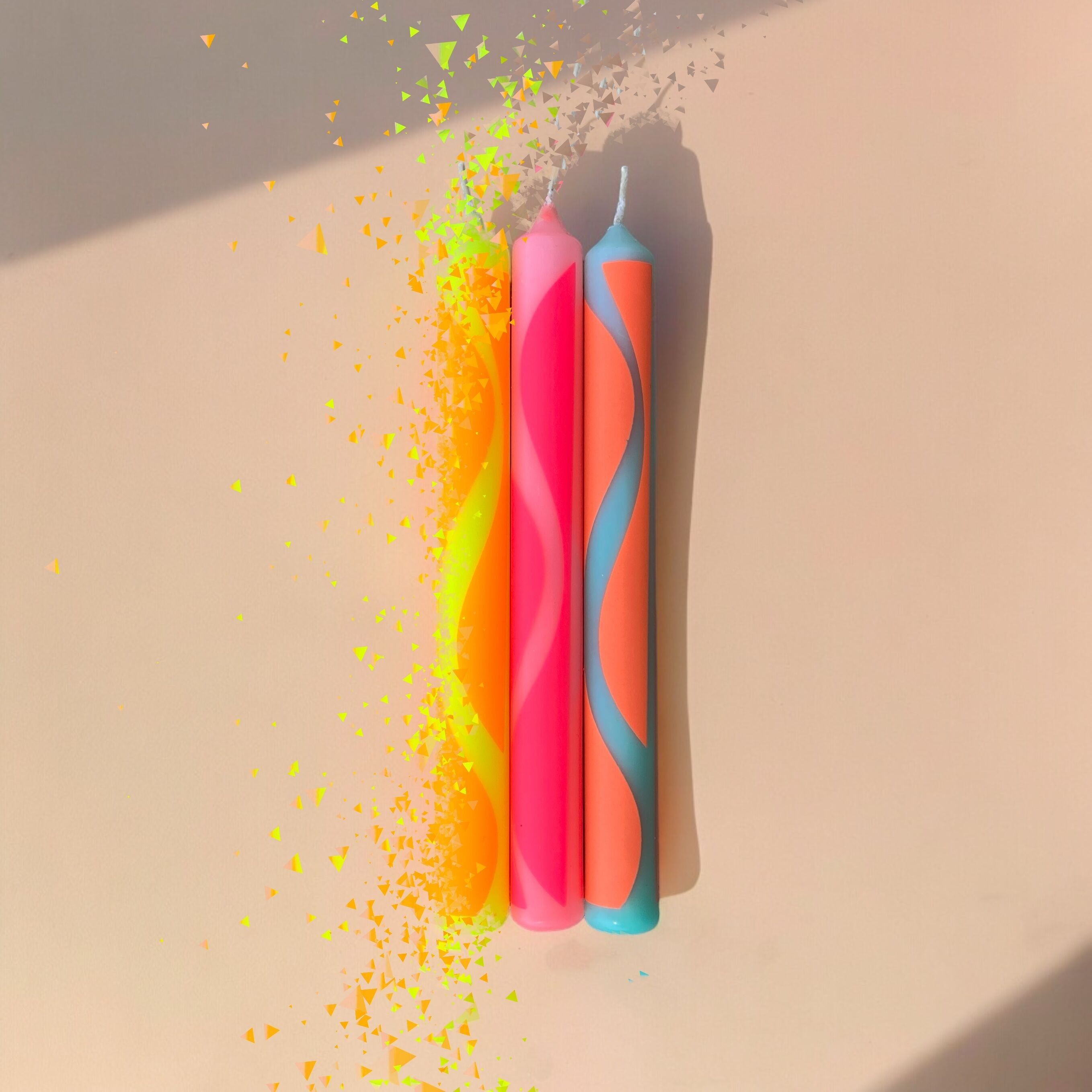 Lumières graphiques * Sinus 105 (bougies)