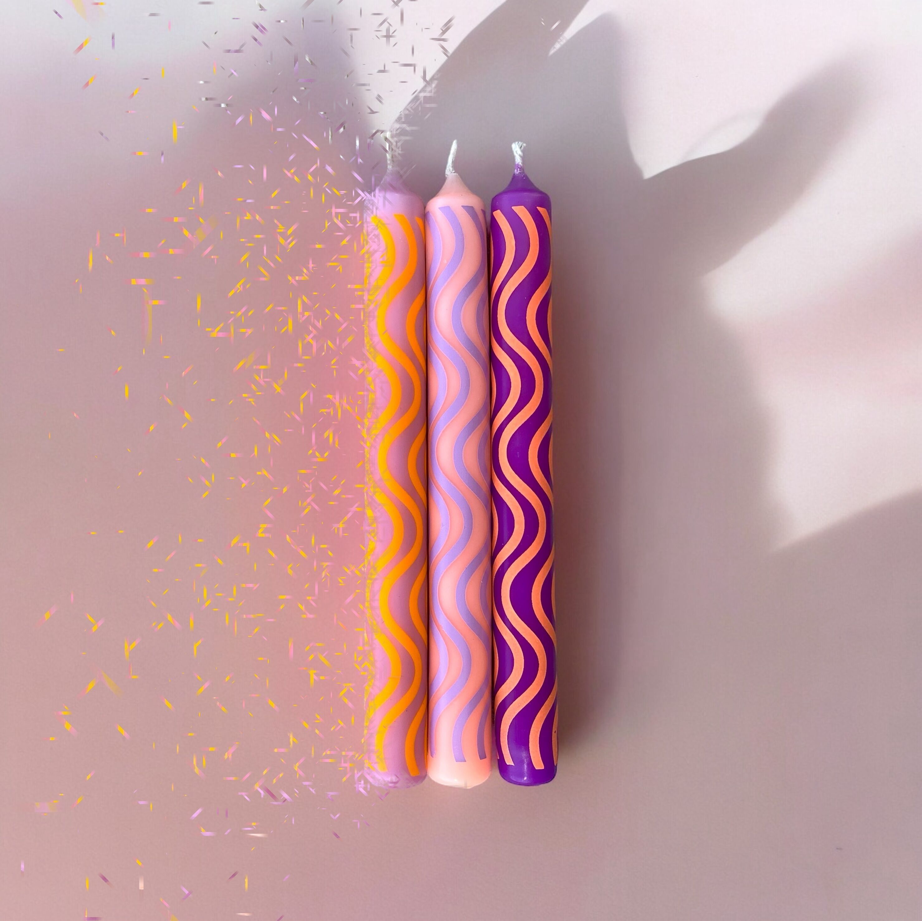 Lumières graphiques * Courbes 303 (bougies)