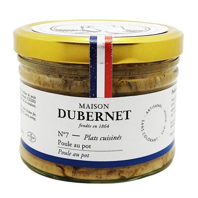 Chicken in pot 380g Maison Dubernet