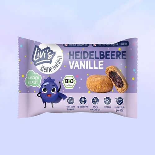 Livi's kleine Helden Heidelbeere Vanille (12 x 24g)