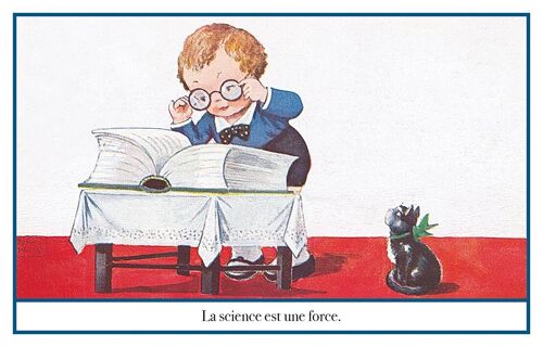 Carte postale science