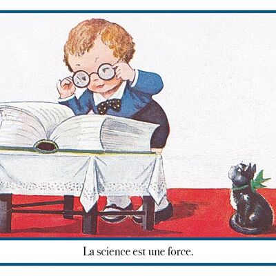 Carte postale science