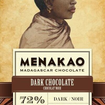Menakao 72% dunkle Schokolade