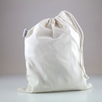 Sac à vrac réutilisable en coton biologique 10