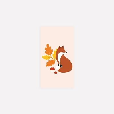 Mini cuaderno: animales del bosque